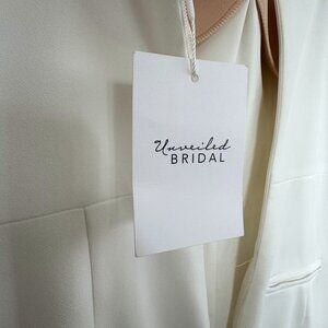 Crystal White Les Aimants Scarlett Jumpsuit Size 4